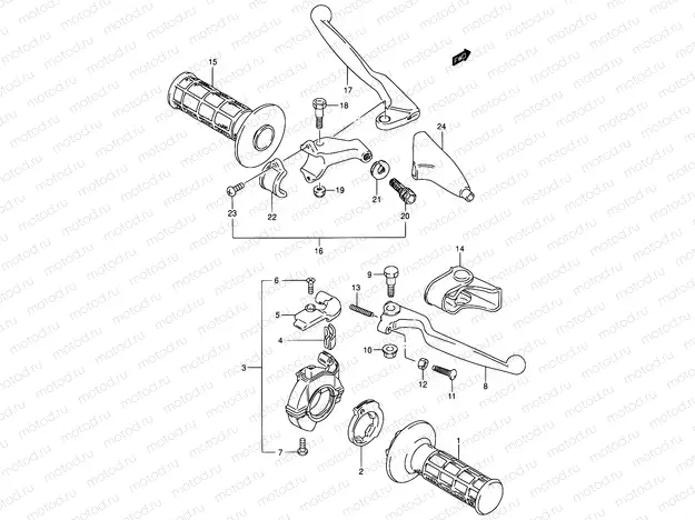 24 - HANDLE LEVER