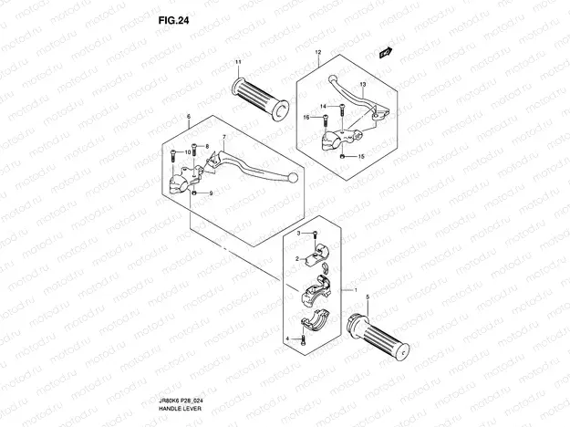 24 - HANDLE LEVER