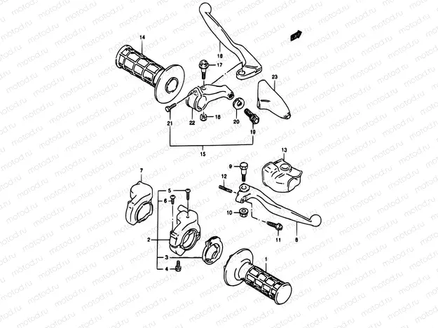 24 - HANDLE LEVER