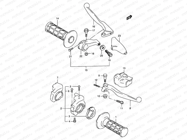 24 - HANDLE LEVER