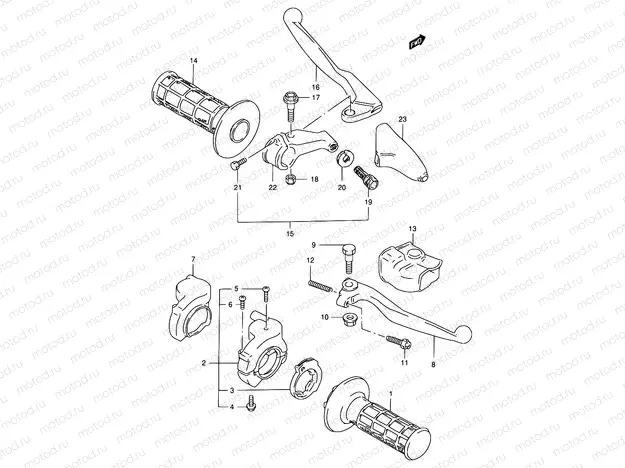 24 - HANDLE LEVER