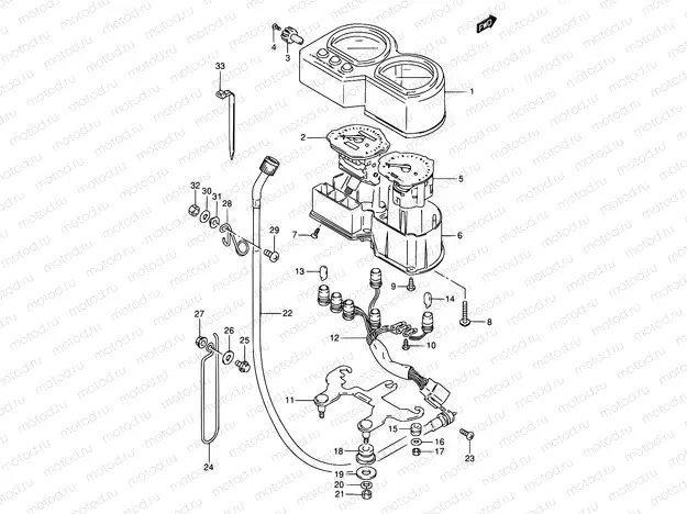 24 - SPEEDOMETER - TACHOMETER