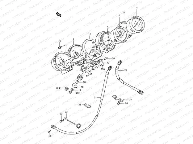 24 - SPEEDOMETER - TACHOMETER