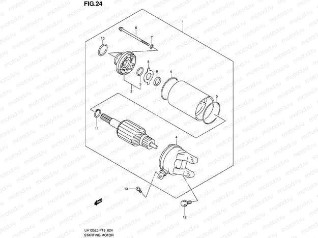24 - STARTING MOTOR