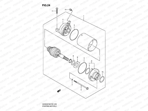24 - STARTING MOTOR