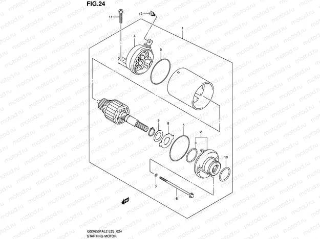 24 - STARTING MOTOR
