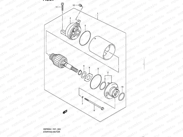 24 - STARTING MOTOR