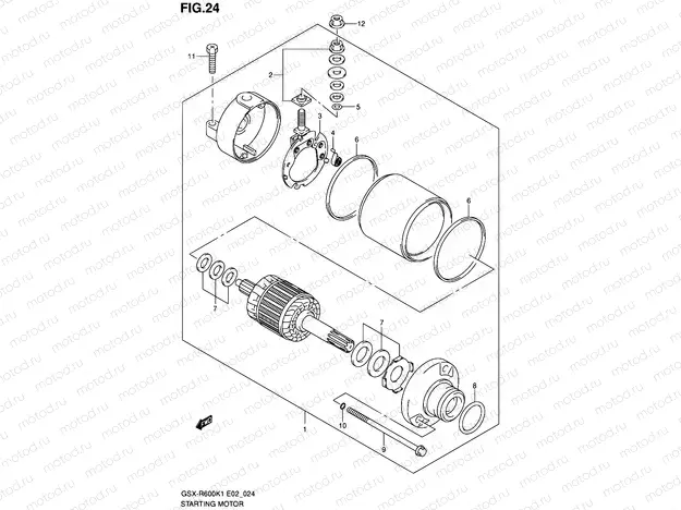 24 - STARTING MOTOR