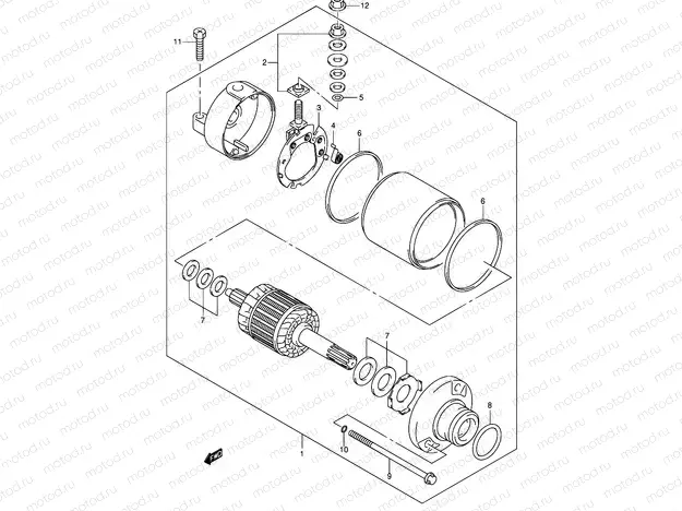 24 - STARTING MOTOR