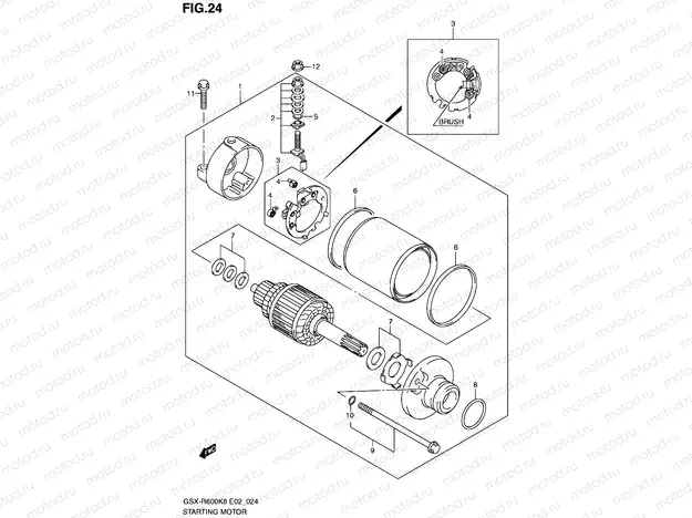 24 - STARTING MOTOR