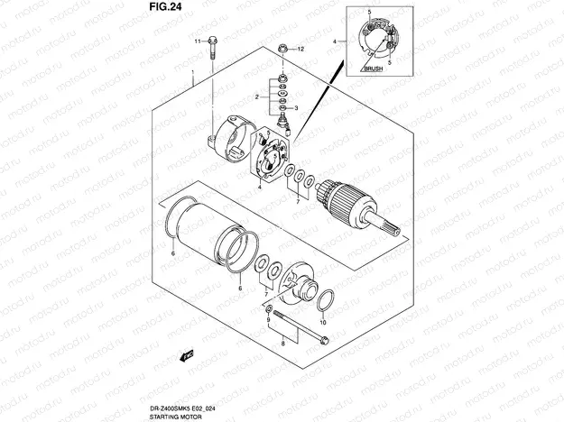 24 - STARTING MOTOR