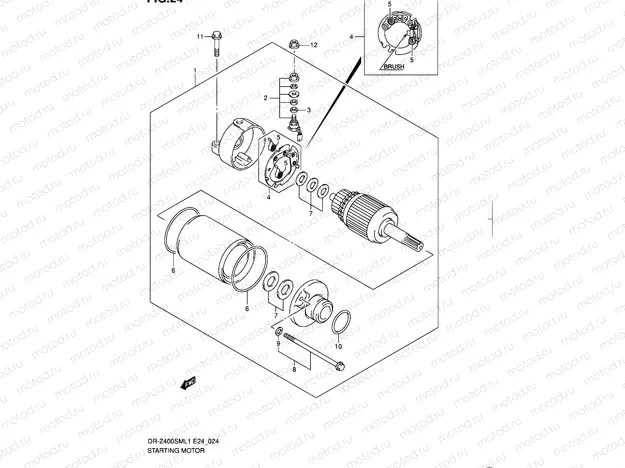 24 - STARTING MOTOR