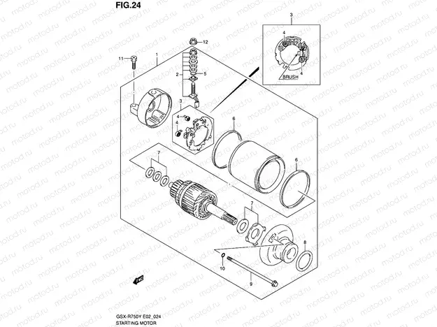 24 - STARTING MOTOR