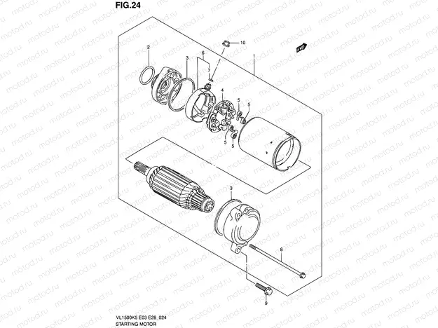 24 - STARTING MOTOR