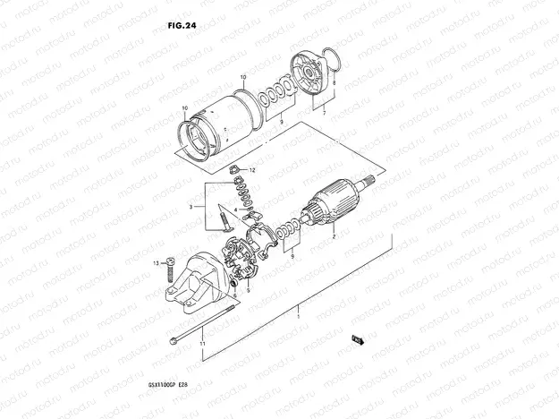 24 - STARTING MOTOR