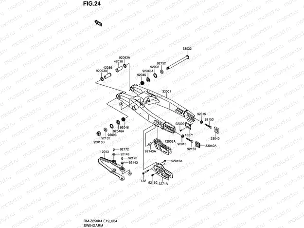 24 - SWINGARM