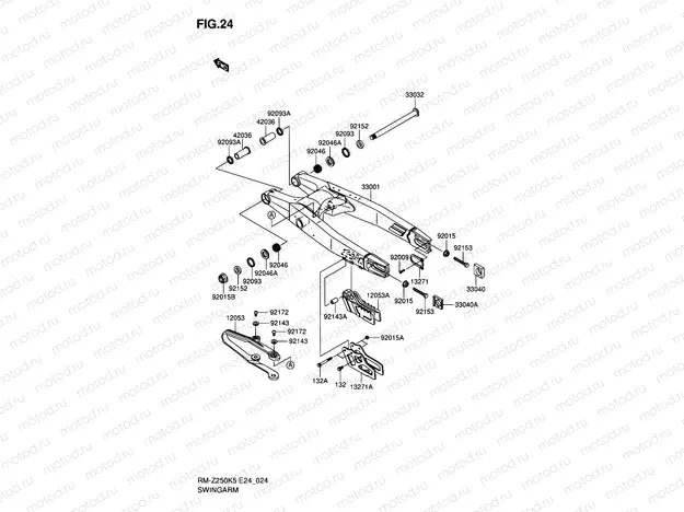 24 - SWINGARM
