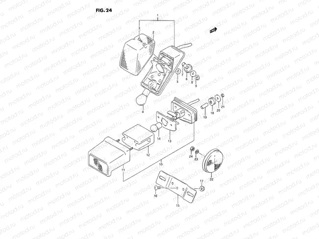 24 - TAIL LAMP