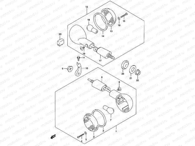 24 - TURN SIGNAL LAMP
