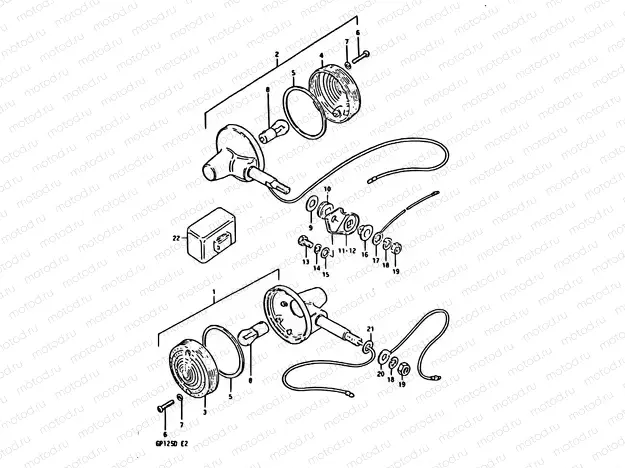 24 - TURN SIGNAL LAMP