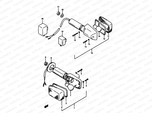24 - TURNSIGNAL LAMP