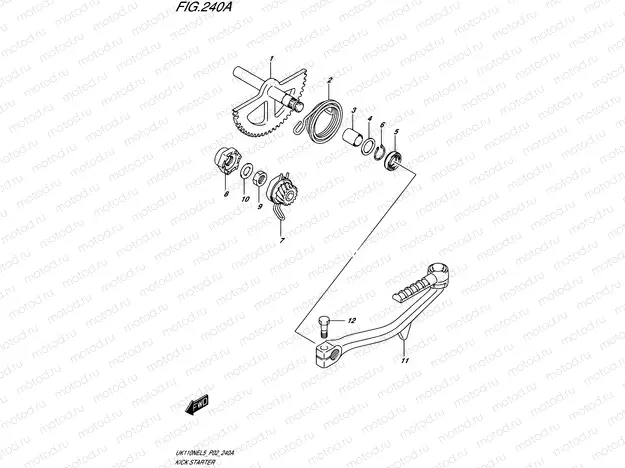 240A - KICK STARTER
