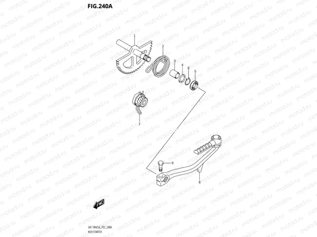 240A - KICK STARTER
