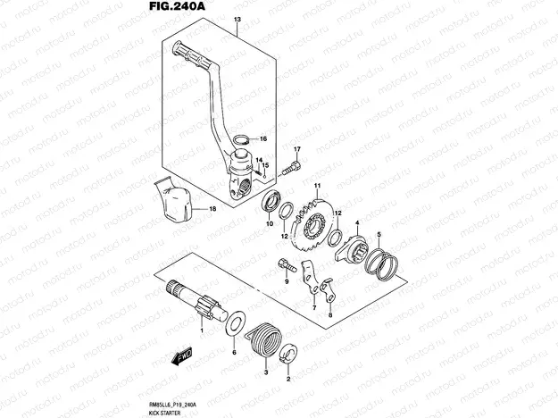 240A - KICK STARTER