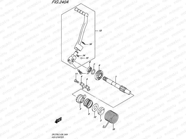 240A - KICK STARTER