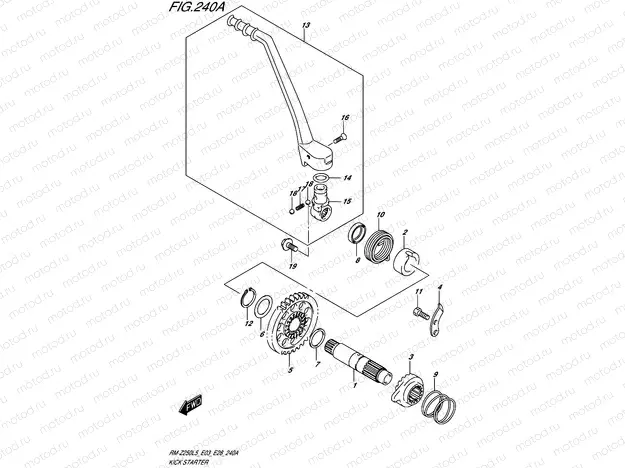 240A - KICK STARTER