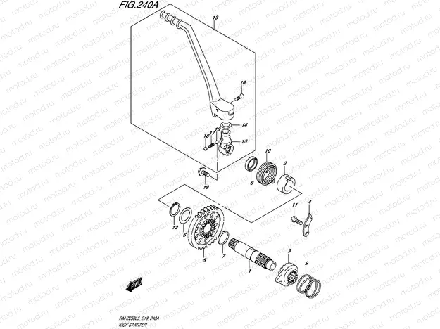 240A - KICK STARTER