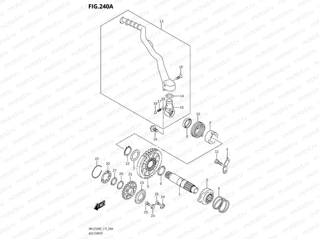 240A - KICK STARTER