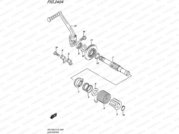240A - KICK STARTER