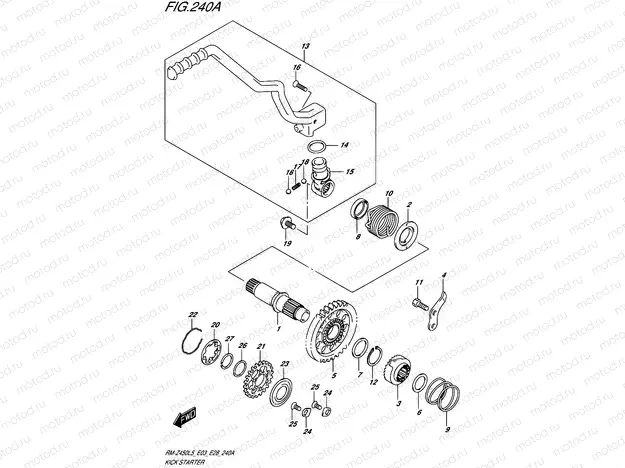 240A - KICK STARTER