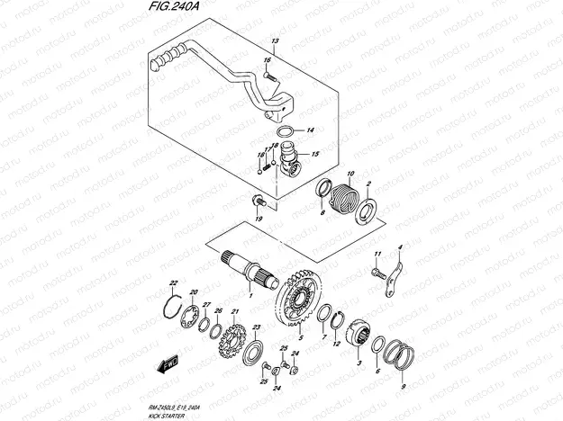 240A - KICK STARTER