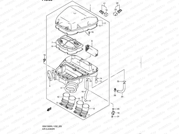 25 - AIR CLEANER