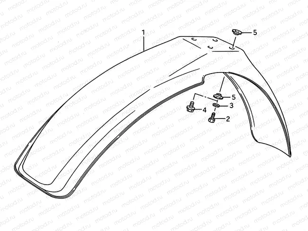 25 - FRONT FENDER