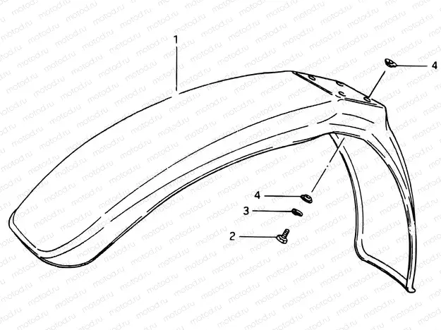 25 - FRONT FENDER