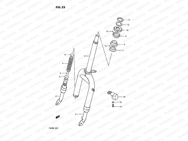 25 - FRONT FORK