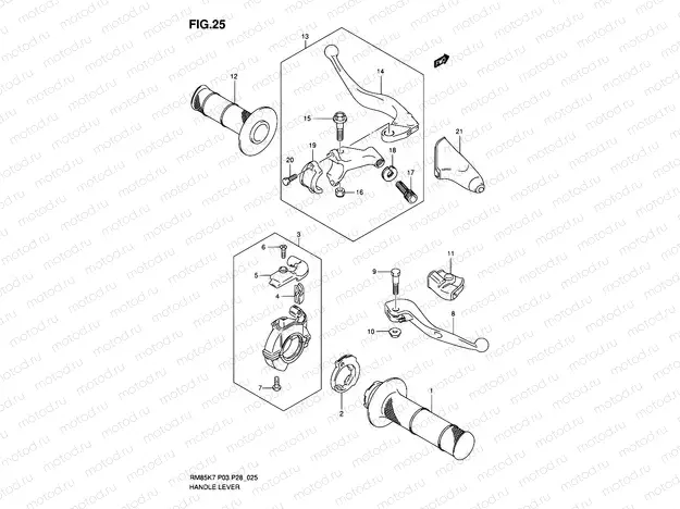 25 - HANDLE LEVER