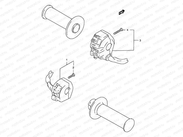 25 - HANDLE SWITCH
