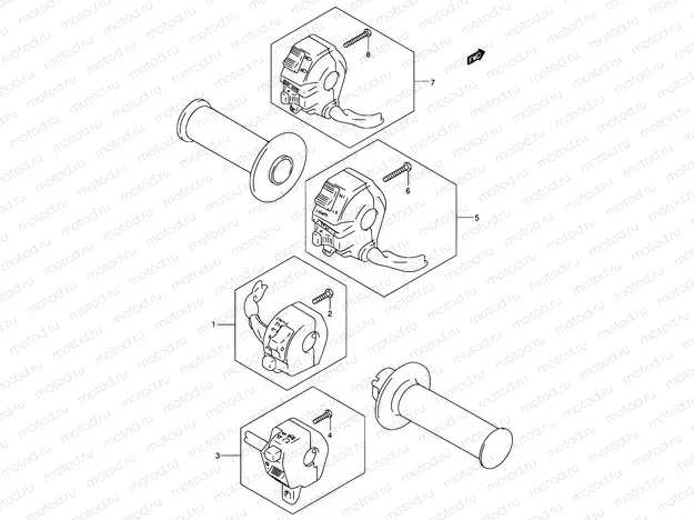 25 - HANDLE SWITCH