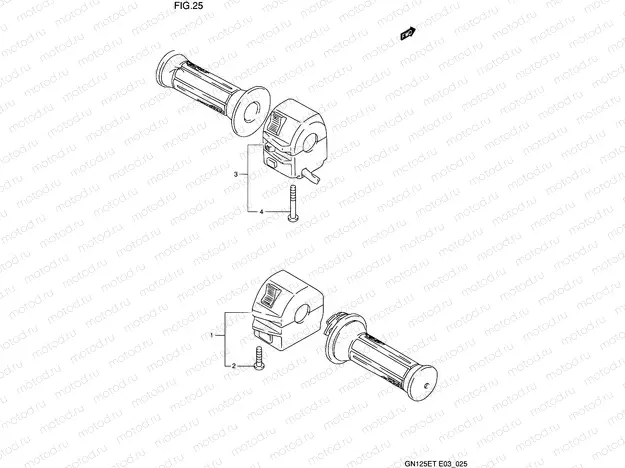 25 - HANDLE SWITCH