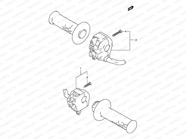 25 - HANDLE SWITCH