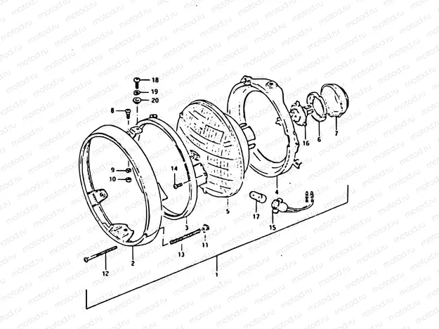 25 - HEADLAMP