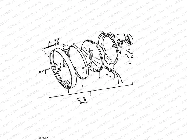 25 - HEADLAMP (E02)
