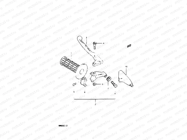 25 - LEFT HANDLE GRIP