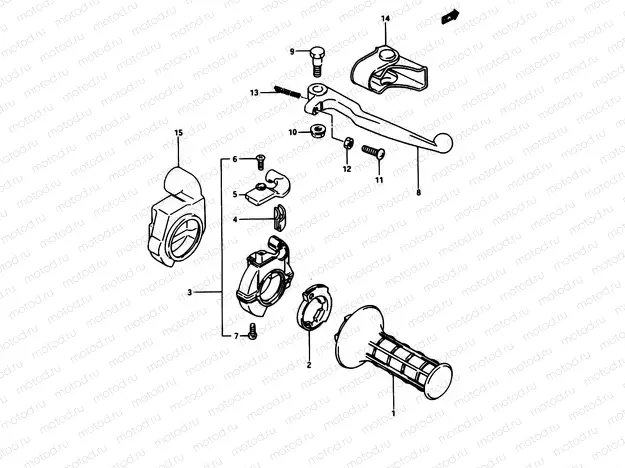 25 - RIGHT HANDLE SWITCH
