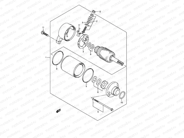 25 - STARTING MOTOR