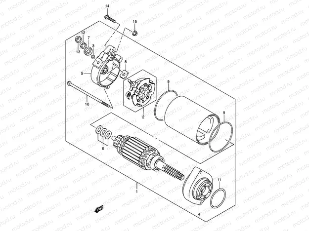 25 - STARTING MOTOR